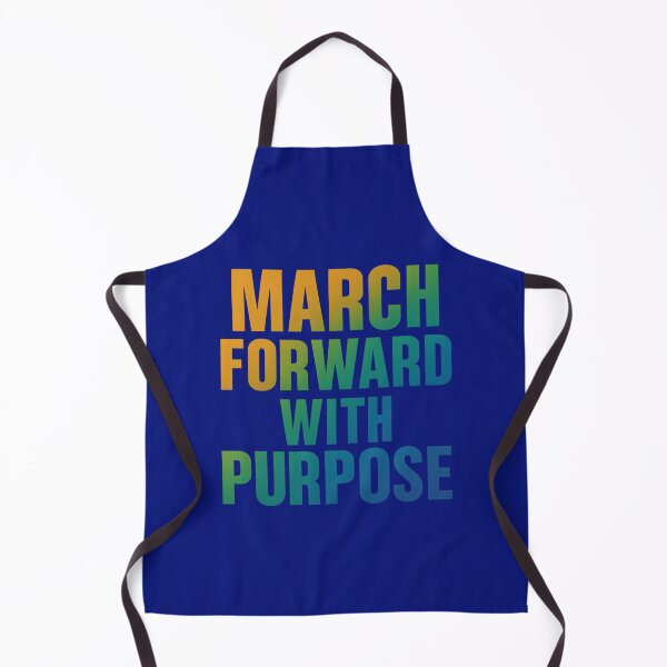 Item preview, March Forward With Purpose Gradient Resolve Art designed and sold by ArtComixHaven.