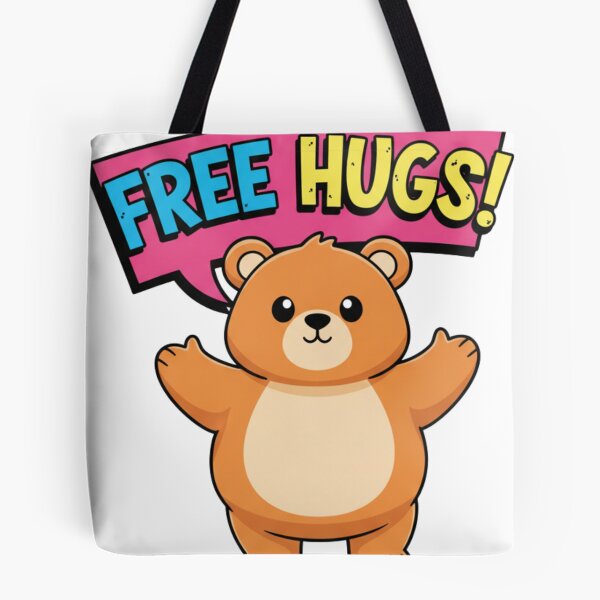 Item preview, Bear Hugs Not Harassment Cute Animal Consent Awareness designed and sold by marry treasures.