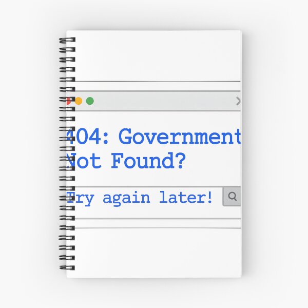 Item preview, Error 404: Government Not Found? Sticker designed and sold by AnaArt4.