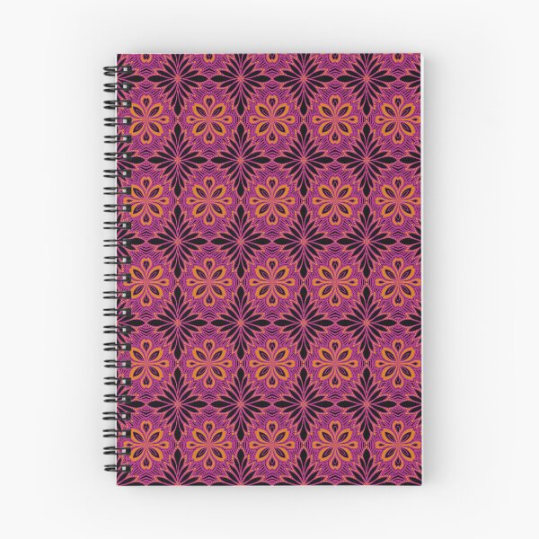 Item preview, Vibrant Retro Floral Mandala Damask designed and sold by JamieWetzel.
