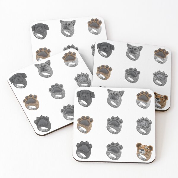 Item preview, Lucifer Wild Paws Collection: Animal Spirit Rings  designed and sold by Vvmd.