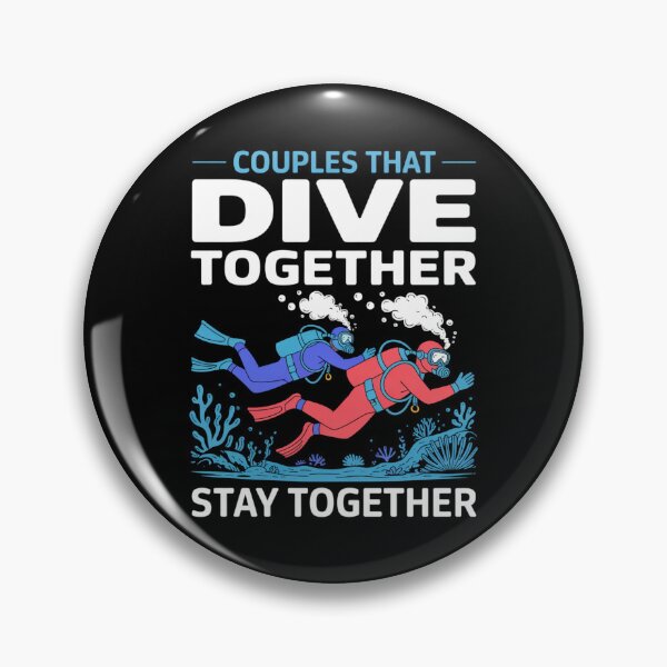 Item preview, Couples That Dive Together Stay Together – Scuba Diving Love Design designed and sold by Gogetgiggles.