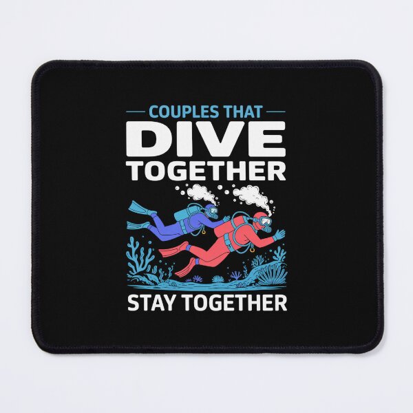 Item preview, Couples That Dive Together Stay Together – Scuba Diving Love Design designed and sold by Gogetgiggles.