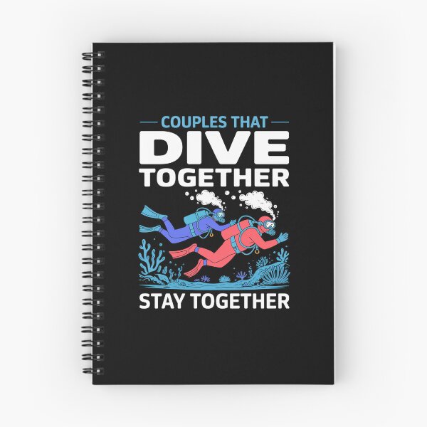 Item preview, Couples That Dive Together Stay Together – Scuba Diving Love Design designed and sold by Gogetgiggles.