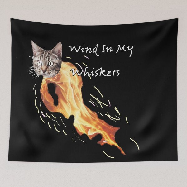 Item preview, Wind In My Whiskers  designed and sold by aoifetandco.