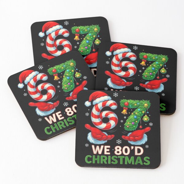 Item preview, we 80'd christmas,funny shirt designed and sold by PrintMod.