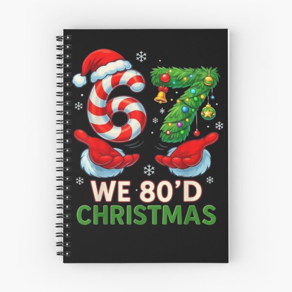 Item preview, we 80'd christmas,funny shirt designed and sold by PrintMod.