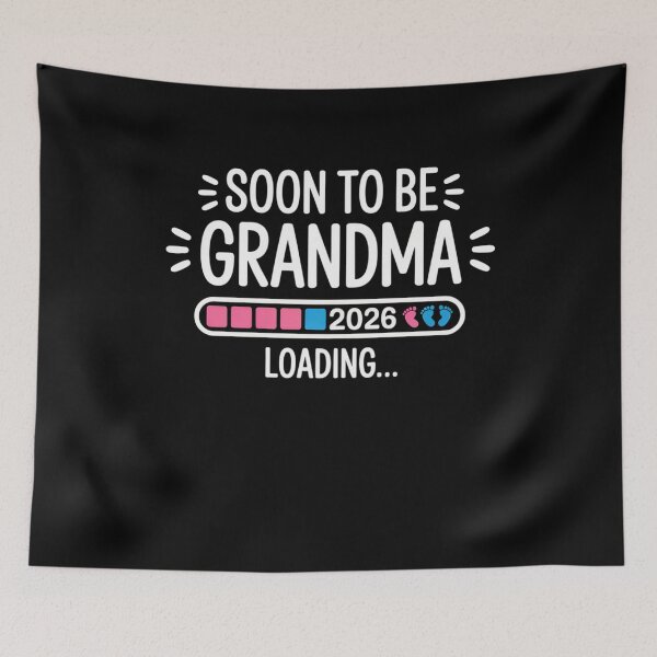 Item preview, Soon to Be Grandma Loading 2026 – Baby Announcement Design designed and sold by Gogetgiggles.