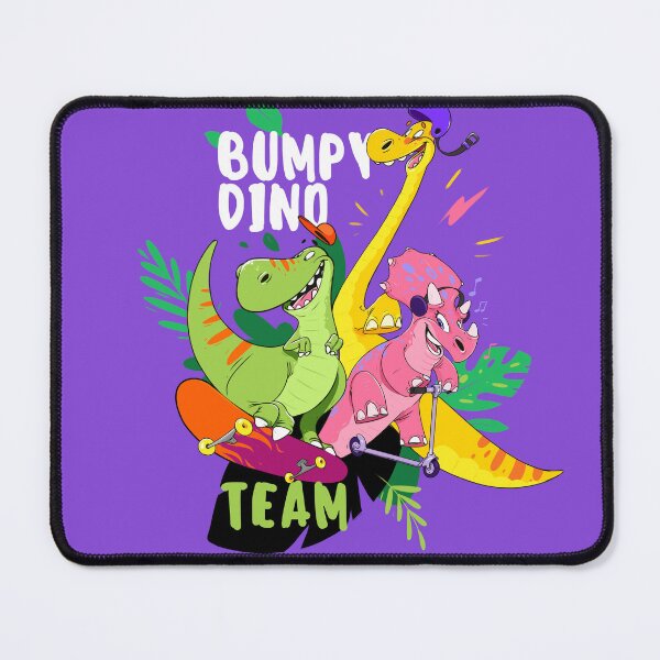 Item preview, Patineta Jayden T-Rex Dinosaur & Friends de BumpyDino designed and sold by Kids Dinosaur Posters, Prints, Stickers, & Canvas Art.