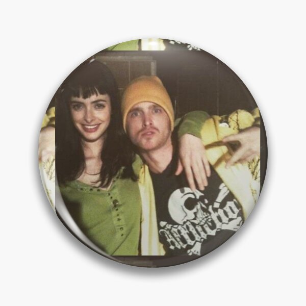 Item preview, Aaron Paul and Krysten Writter in Breaking Bad Sticker designed and sold by cowboycaviar7.
