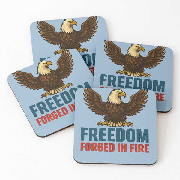 Item preview, Freedom Forged In Fire Eagle Strength Art designed and sold by ArtComixHaven.