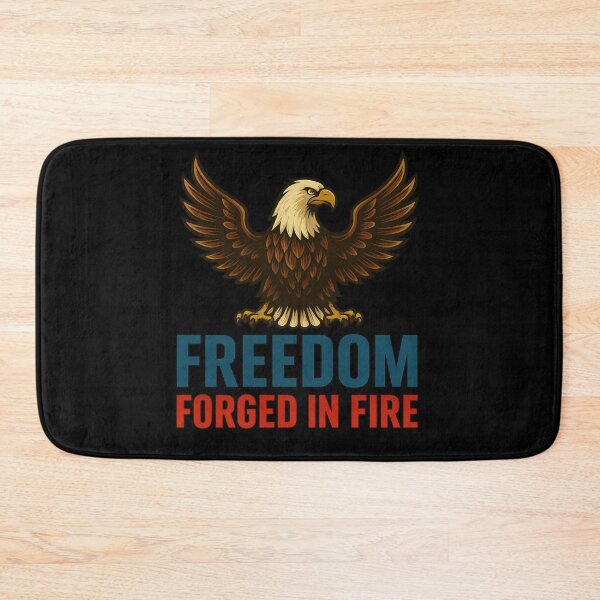 Item preview, Freedom Forged In Fire Eagle Strength Art designed and sold by ArtComixHaven.