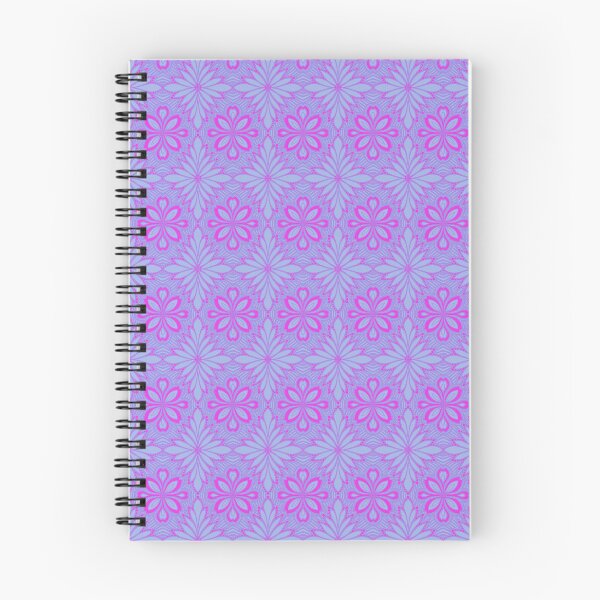 Artikelvorschau, Elektrisierende lila und leuchtend pinke florale Rave-Vaporwave-Mandala-Symmetrie entworfen und verkauft von JamieWetzel.