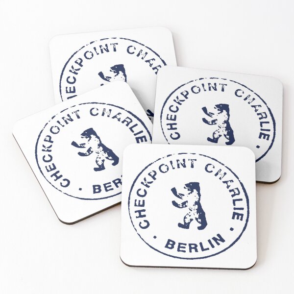 Item preview, Checkpoint Charlie; Berlin; Visa; Vintage;  designed and sold by StickerApe.