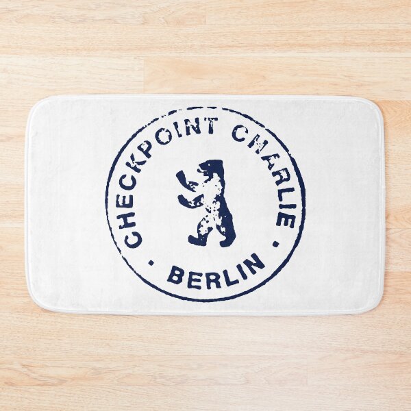 Item preview, Checkpoint Charlie; Berlin; Visa; Vintage;  designed and sold by StickerApe.