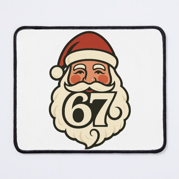 Item preview, Santa 67 – Funny Six Seven Meme Christmas designed and sold by Design-Horizons.