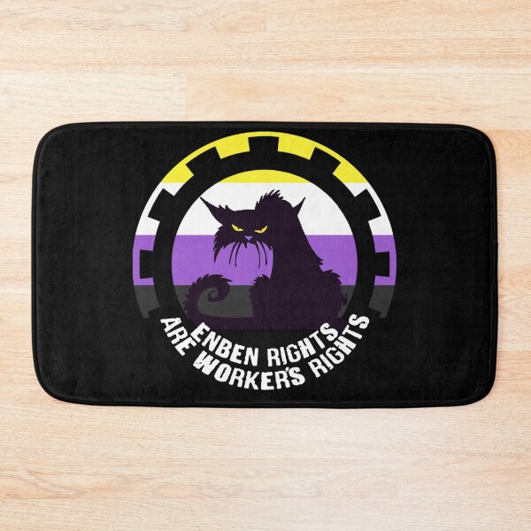 Item preview, ENBEN RIGHTS ARE WORKER'S RIGHTS designed and sold by birdgoatman.