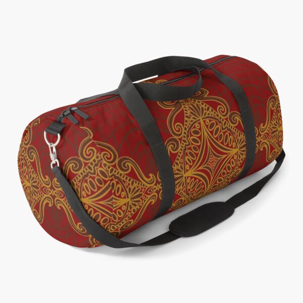 Item preview, Baroque Royal Ruby & Gold Filigree Medieval Illuminated Manuscript Repeat designed and sold by JamieWetzel.