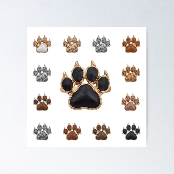 Item preview, Lucifer Wild Paws Collection: Animal Spirit Rings designed and sold by Vvmd.