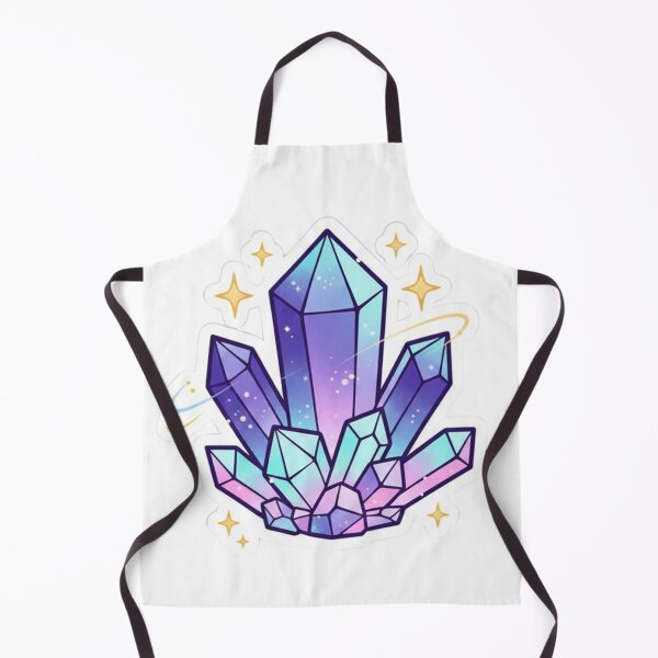 Item preview, Mystical Crystal Cluster with Soft Glow designed and sold by CosmicCutouts.