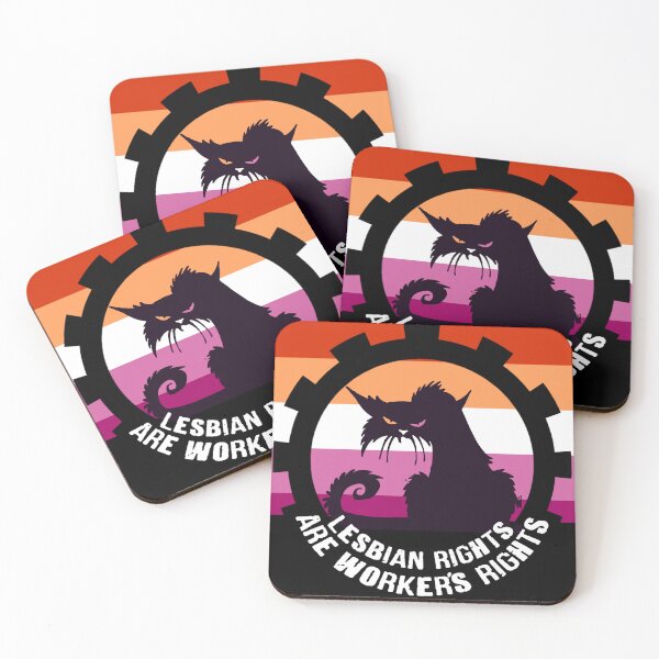 Item preview, LESBIAN RIGHTS ARE WORKER'S RIGHTS designed and sold by birdgoatman.