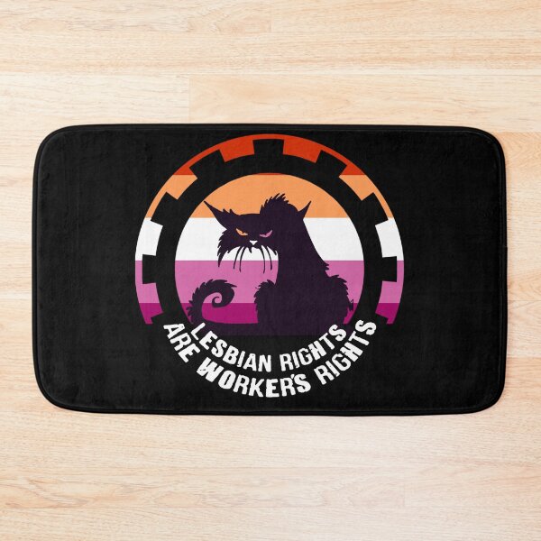 Item preview, LESBIAN RIGHTS ARE WORKER'S RIGHTS designed and sold by birdgoatman.
