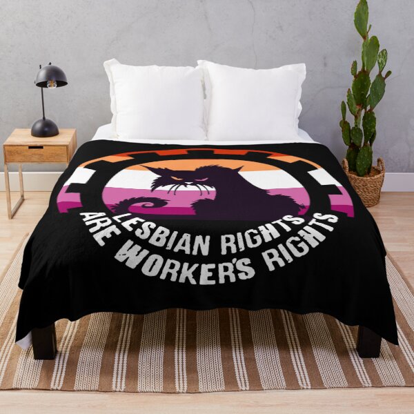 Item preview, LESBIAN RIGHTS ARE WORKER'S RIGHTS designed and sold by birdgoatman.