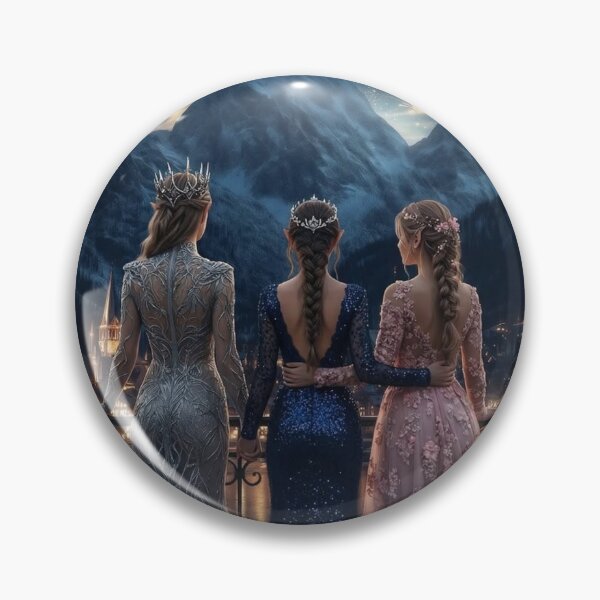 Item preview, Archeron Sisters in Velaris | ACOTAR Fanart Night Court designed and sold by theliteraryedit.