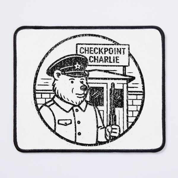 Item preview, Checkpoint Charlie; Berlin; Vintage; designed and sold by StickerApe.