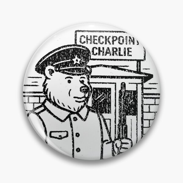 Item preview, Checkpoint Charlie; Berlin; Vintage;  designed and sold by StickerApe.