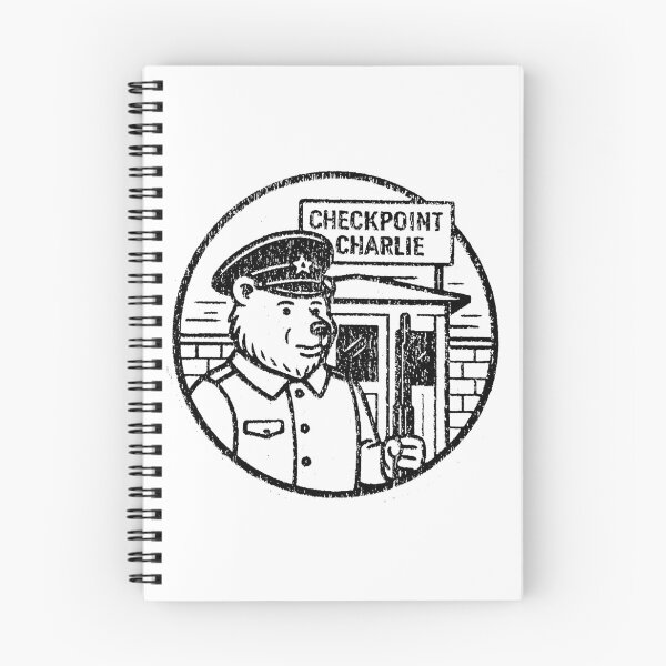 Item preview, Checkpoint Charlie; Berlin; Vintage;  designed and sold by StickerApe.