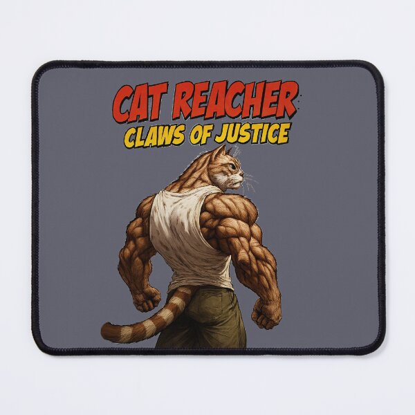 Item preview, Cat Reacher: Claws of Justice designed and sold by Cats and Other Things.