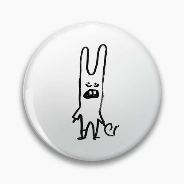 Item preview, Confused Bunny Confused Hare  designed and sold by The Sticker Bureau.