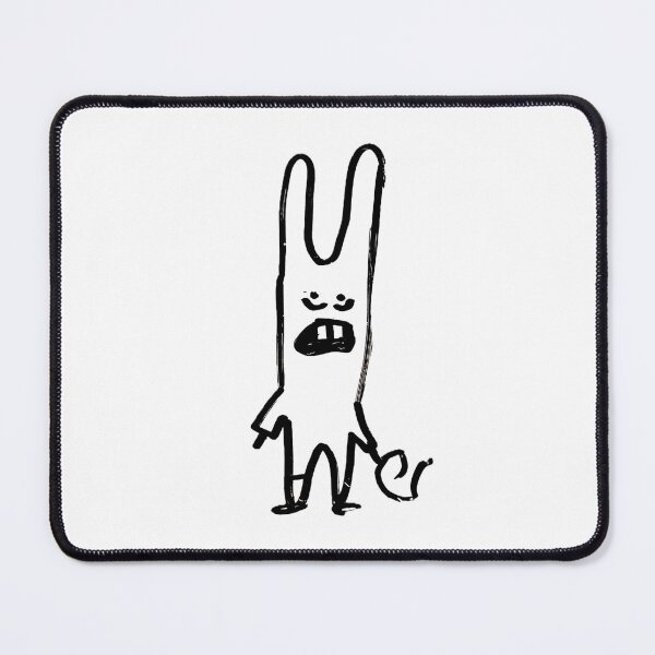 Item preview, Confused Bunny Confused Hare  designed and sold by The Sticker Bureau.