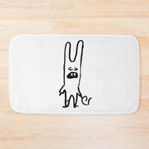 Item preview, Confused Bunny Confused Hare  designed and sold by The Sticker Bureau.