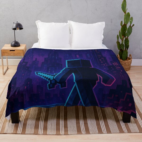 Item preview, Voxel Cyberpunk Night City | Pixel Quest Explorer Neon Sword | Synthwave Gamer Adventure Design designed and sold by pixelpopplanet.