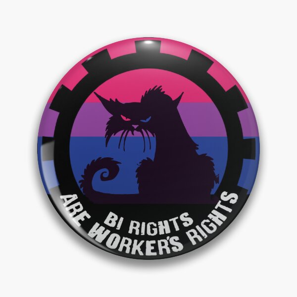 Item preview, BI RIGHTS ARE WORKER'S RIGHTS designed and sold by birdgoatman.