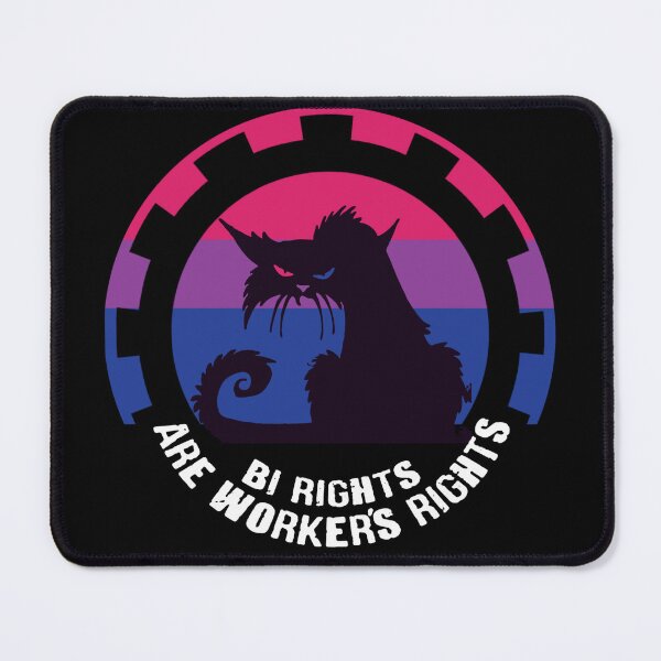 Item preview, BI RIGHTS ARE WORKER'S RIGHTS designed and sold by birdgoatman.