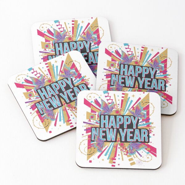 Item preview, Happy New Year Fireworks T-Shirt - Vibrant Party Celebration Tee designed and sold by Vibes Meet Shirts.