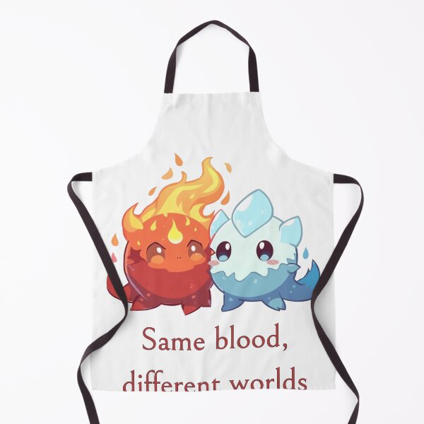 Item preview, Same Blood, Different World – Fire & Ice Spirit Twins designed and sold by Monzora.