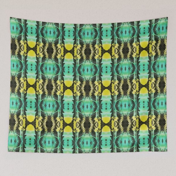 Item preview, Alien Landing Monoprint Pattern designed and sold by vallisrowe.