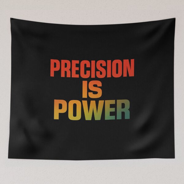 Item preview, Precision Is Power Gradient Focus Art designed and sold by ArtComixHaven.