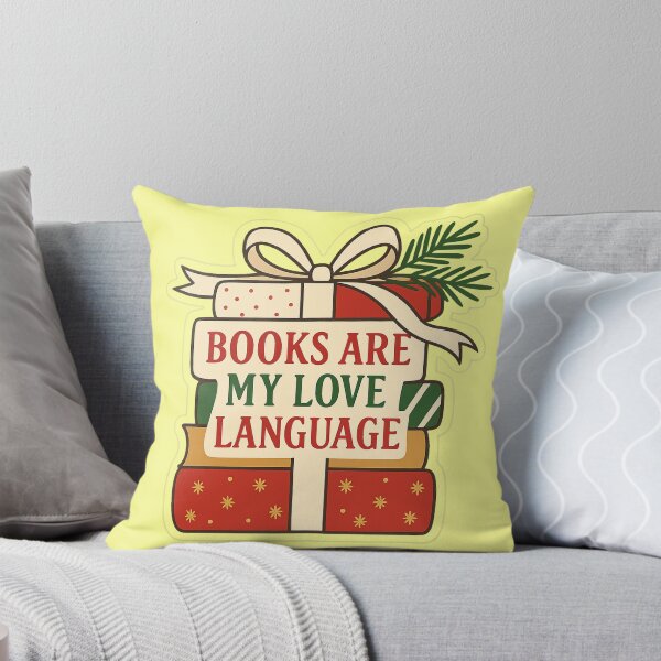 Item preview, Books Are My Love Language - Book Lover Christmas Gift designed and sold by PunchDrop.