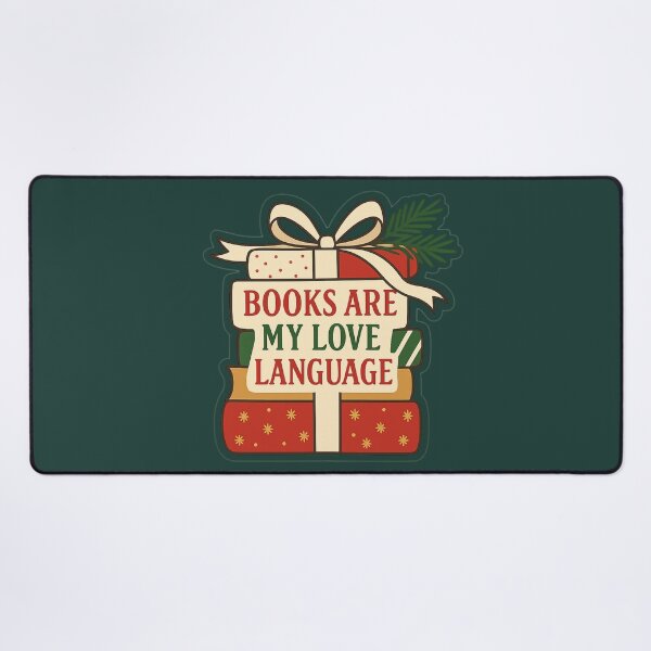 Item preview, Books Are My Love Language - Book Lover Christmas Gift designed and sold by PunchDrop.