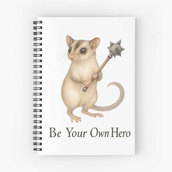 Item preview, Be Your Own Hero - Sugar Glider designed and sold by thehaywirehoney.