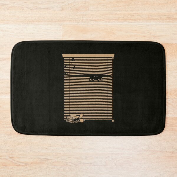 Item preview, Spying Cat Black and White Window by Tobe Fonseca designed and sold by Tobe Fonseca®.