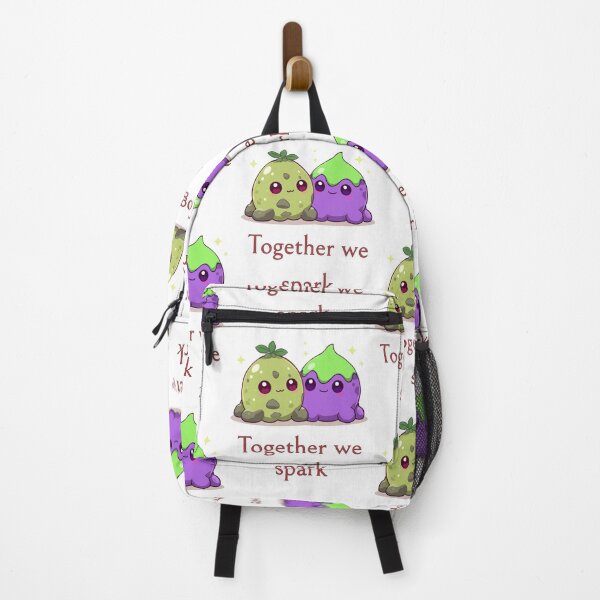 Item preview, Together We Spark – Cute Slime Duo designed and sold by Monzora.