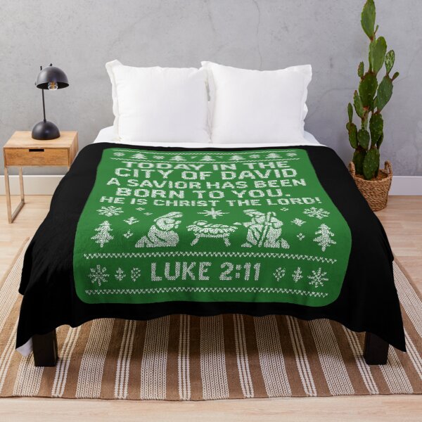 Item preview, Luke 2:11 Today in the city of David a Savior has been born to you designed and sold by plushism.