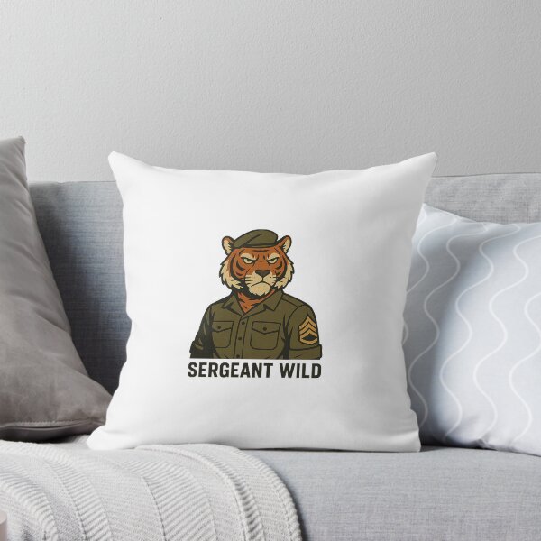 Item preview, Sergeant Wild – Tiger Military Mascot designed and sold by Sergeant Wild.