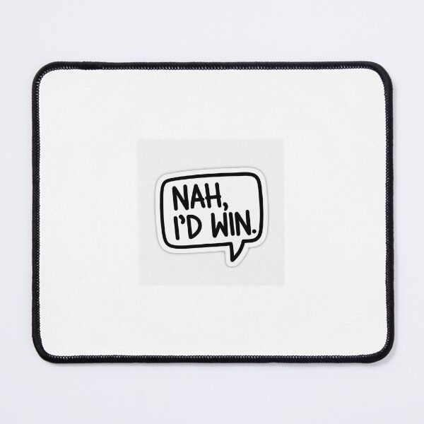 Item preview, Nah I'd Win Gojo Satoru JJK Anime Meme designed and sold by Kishaan.